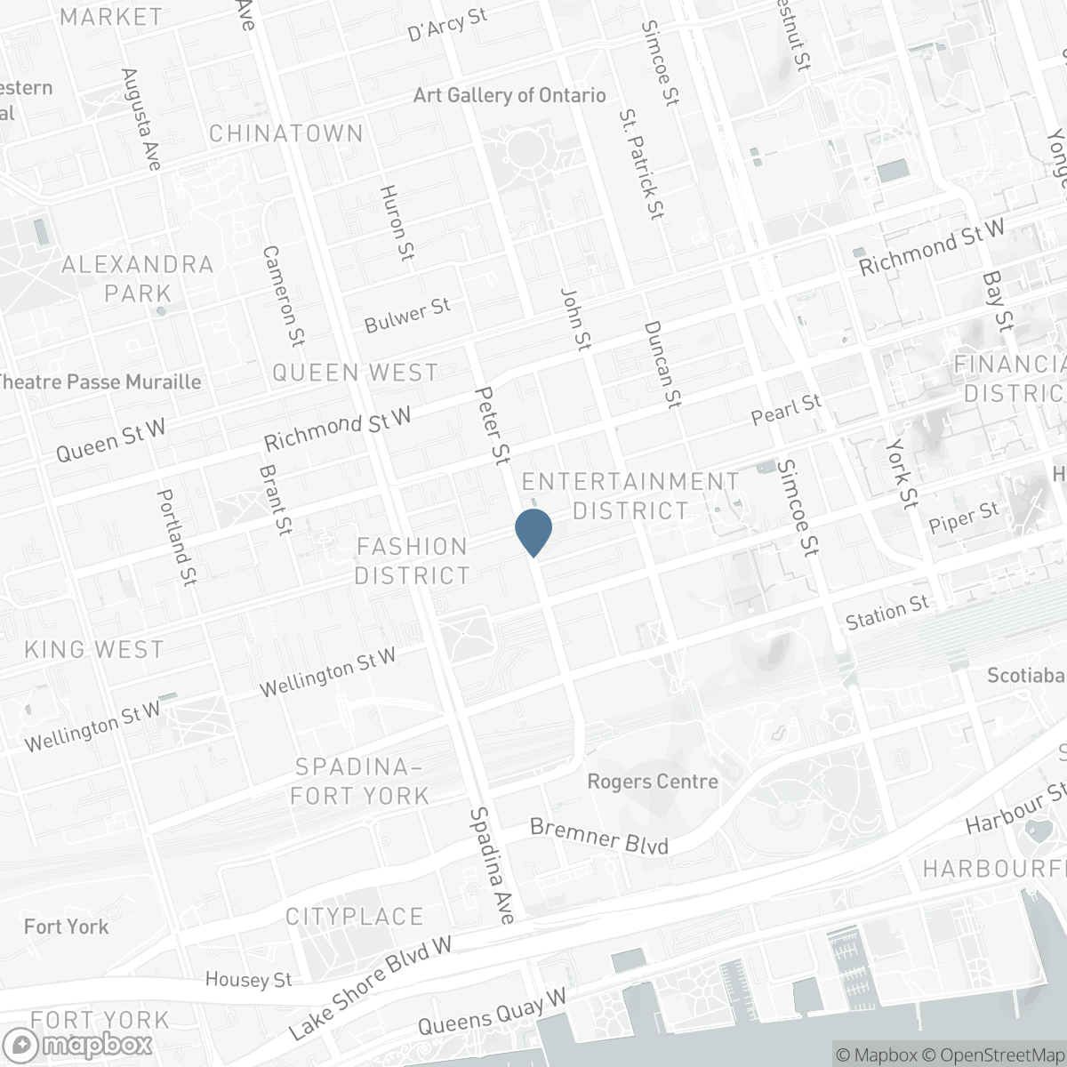 2909 - 125 BLUE JAYS WAY, Toronto, Ontario M5V 0N5